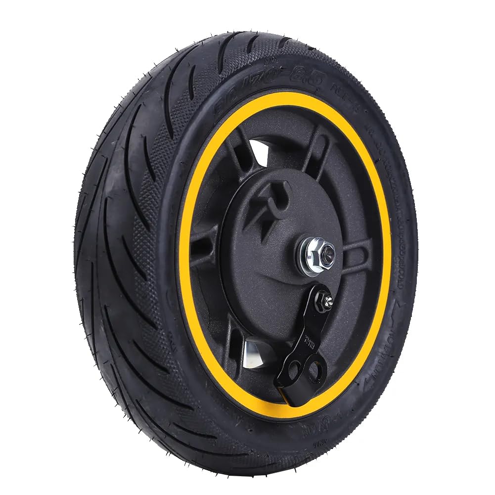 Komplettrad Vorderrad 10 Zoll (10x2.125, 60/70-6.5) für Ninebot Max G30, Motus Scooty 10, Siver 10 P