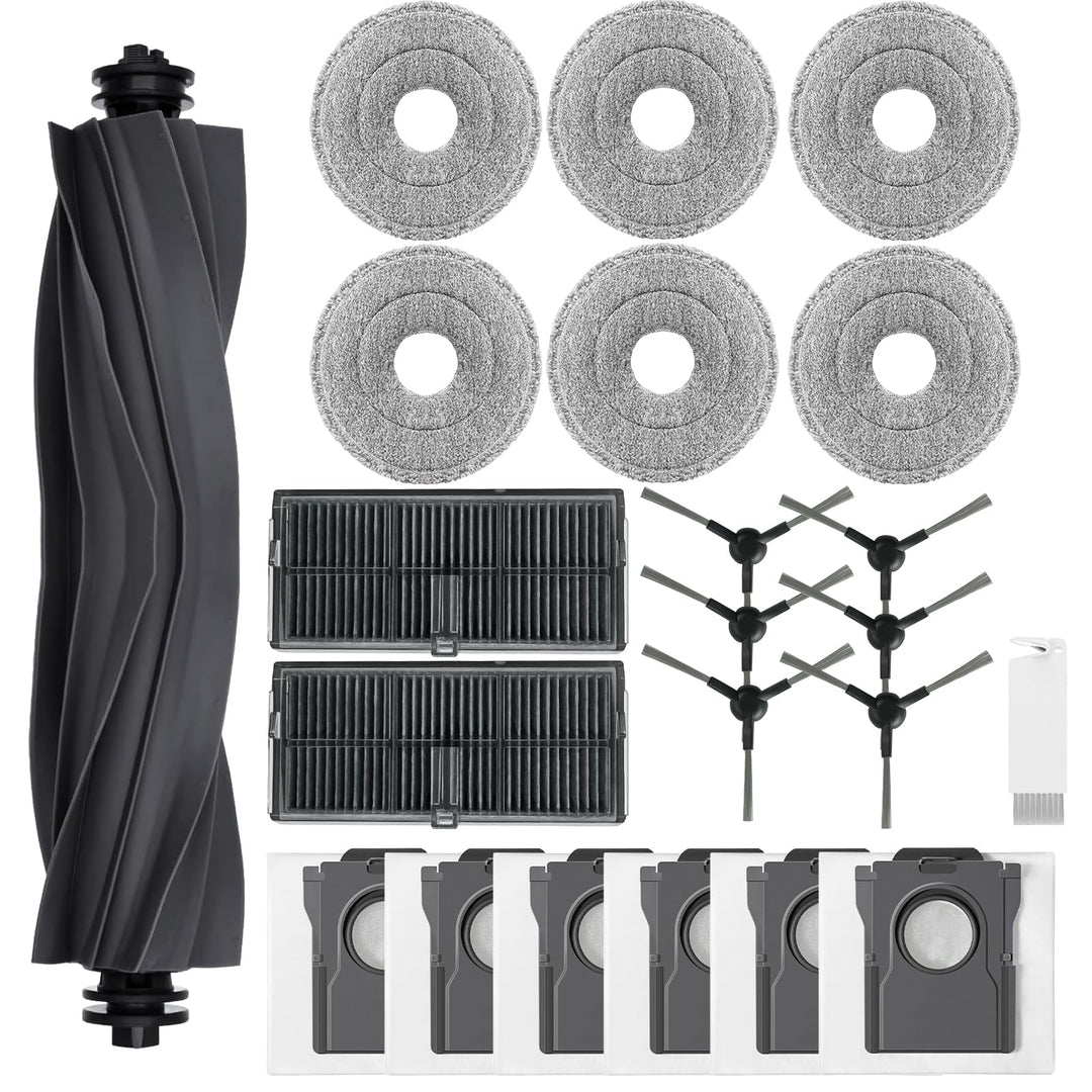 22 Stück Zubehör für Dreame L10s Ultra Gen 2/L10s Pro Ultra Heat/X30/L40 AE/Mova E30 Ultra Saugrobot