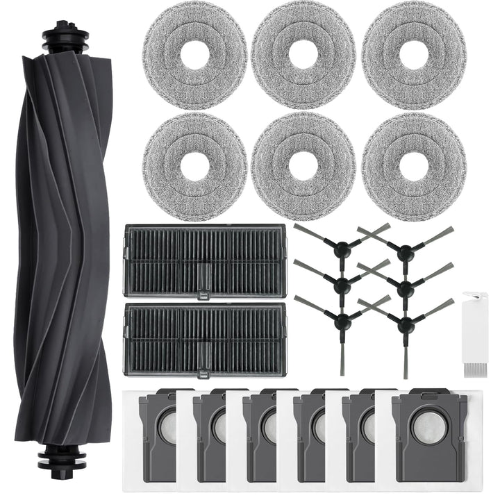 22 Stück Zubehör für Dreame L10s Ultra Gen 2/L10s Pro Ultra Heat/X30/L40 AE/Mova E30 Ultra Saugrobot