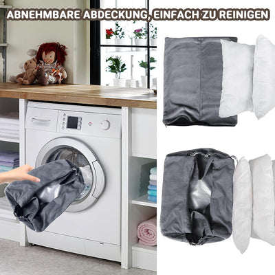 NIBESSER 2-in-1 Autositz und Bett für Hunde, wasserfest und rutschfest, Sitzerhöhung für Hunde, Abne