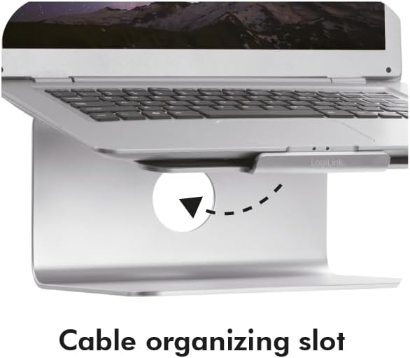 LogiLink AA0104 Notebook Aluminium Ständer, 5 Kg Notebook 11"-17", Notebook 11"-17"