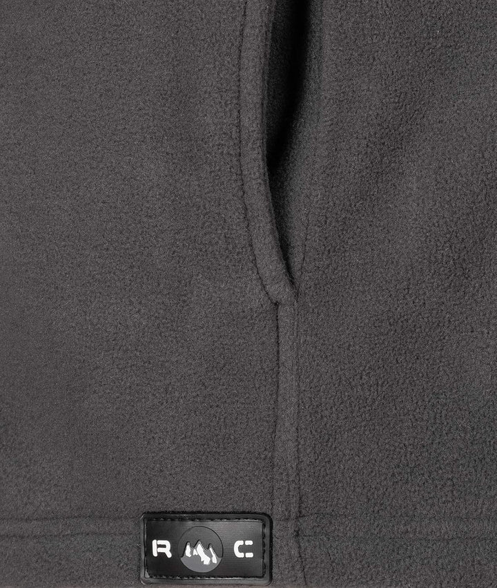 Rock Creek Herren Fleece Jacke Outdoor Wanderjacke H-197, Dunkelgrün