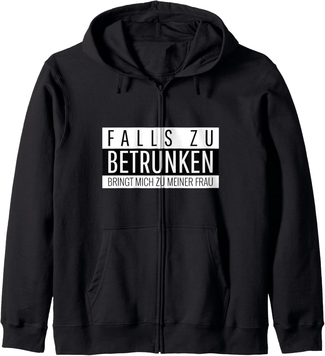 Falls Zu Betrunken Pärchen Party Spruch Paar Partnerlook Kapuzenjacke