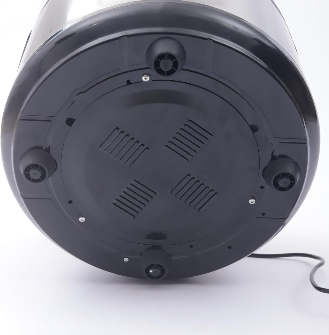 Edelstahl Reiswärmer 19L, effizienter Warmhaltefunktion, 100 W Reiswärmer, Reis für bis zu 30-45 Per