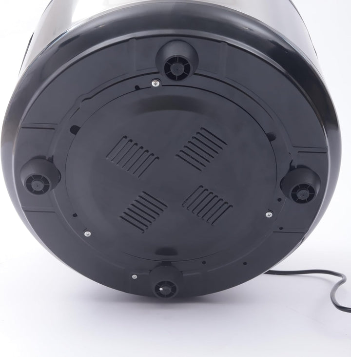 Edelstahl Reiswärmer 19L, effizienter Warmhaltefunktion, 100 W Reiswärmer, Reis für bis zu 30-45 Per