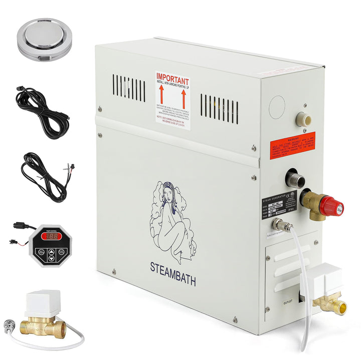 CGODENWALL 6KW Dampfgenerator Innerhalb von 6m³ Gewerbe/Haushalt für Sauna mit 35-55 ℃ Automatik The
