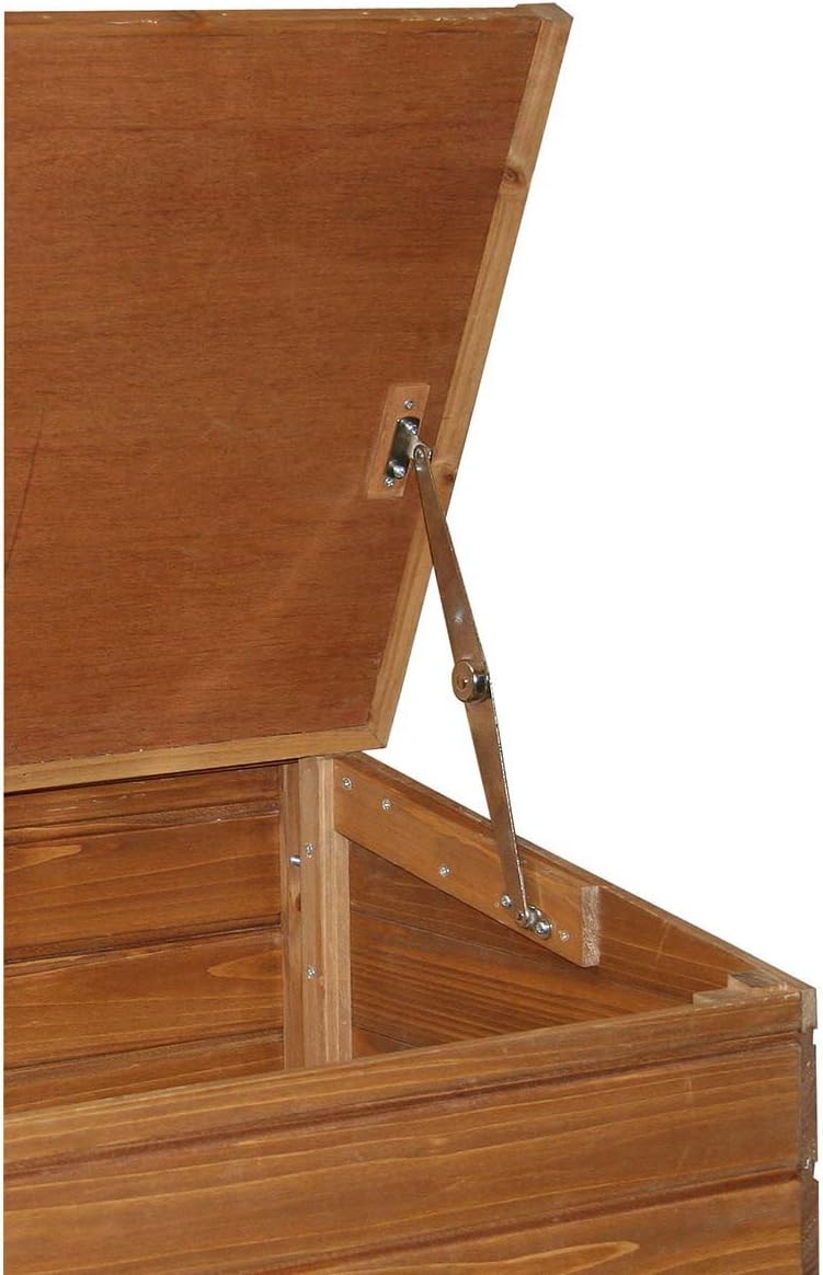 Kerbl Legenest Fortuna (Anbau + Sitzstangen, für Kleintierstall 82813, aus Holz, Grösse 41x63x41 cm,