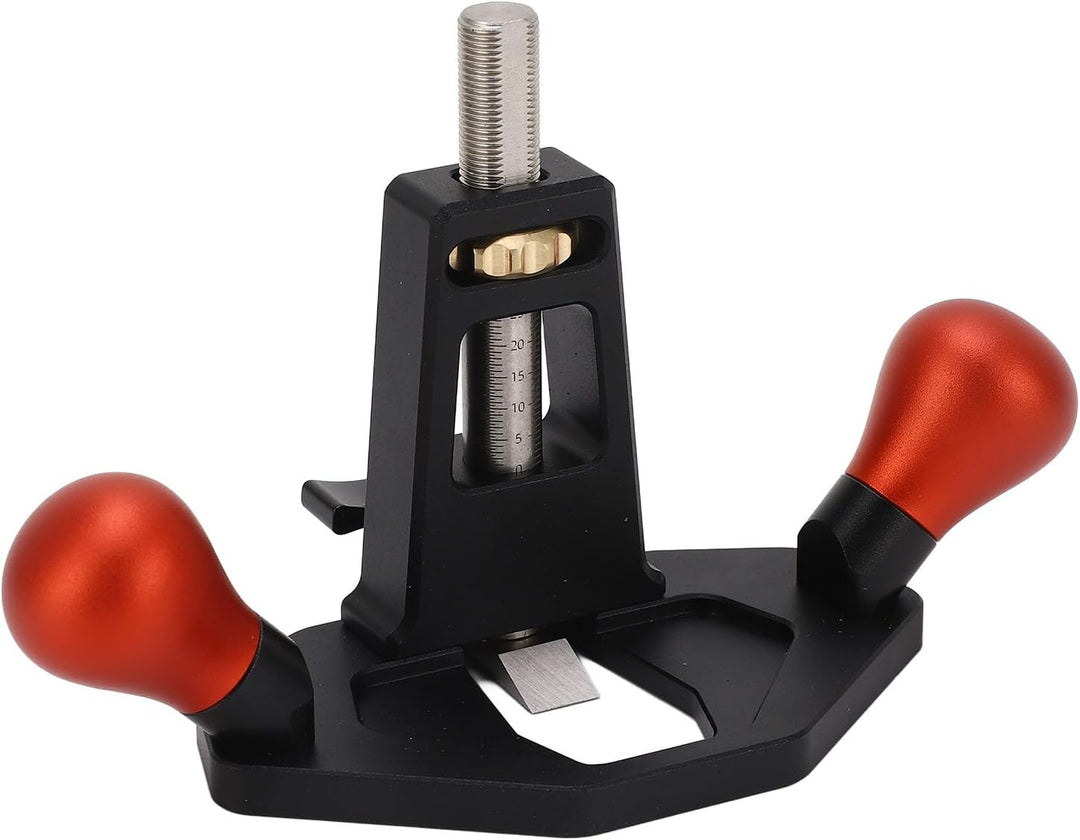 HOLZBEARBEITUNGS-ROUTER-HOBEL Handhobel, Tiefenverstellbares Handwerkzeug für Tischlereischnitt, Nut