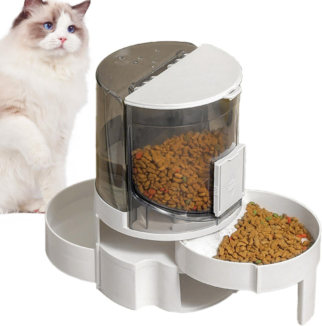 Automatischer Wassernapf für Hunde,Automatischer Katzenfutterautomat - Automatische Futter- und Wass