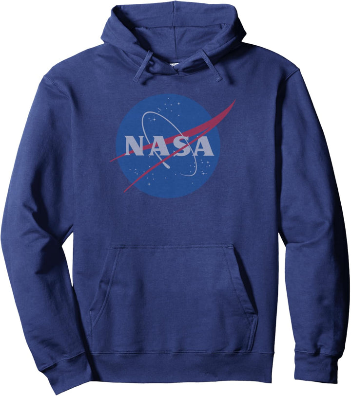 NASA verblasste Logo Pullover Hoodie