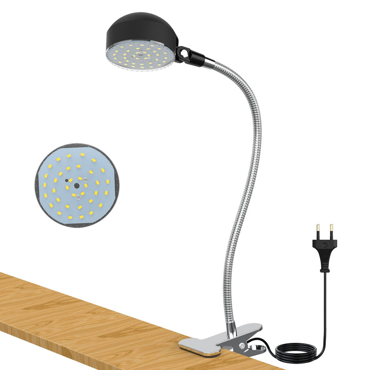 YouTeMei Klemme Arbeitsleuchte 12W Led Maschinenleuchte für Drehmaschine/Cnc/Fräsen/Bohrmaschine/Näh
