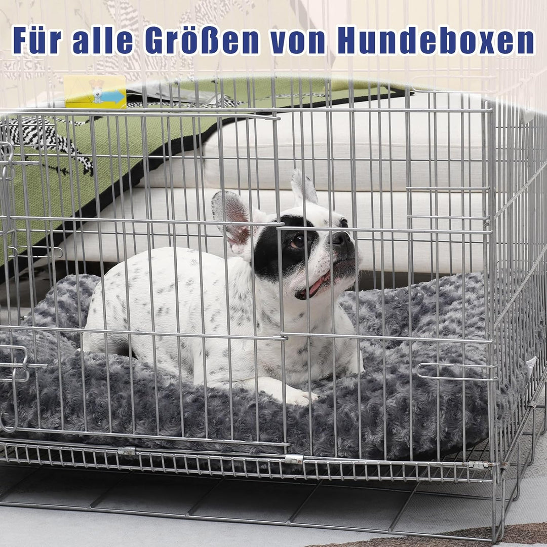 KSIIA Hundebett Grosse Hunde, Waschbar Hundekissen flauschig, Hundematte für grosse, mittelgrosse Hu