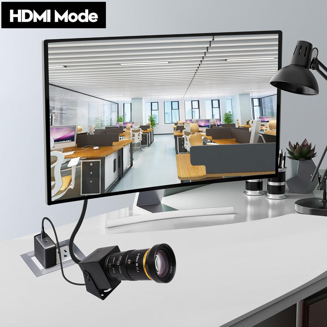 SvPro 4K USB HDMI Kamera Streaming Webcam mit 5-50mm Zoom Objektiv Manueller Fokus H.264 H.265 CS Mo