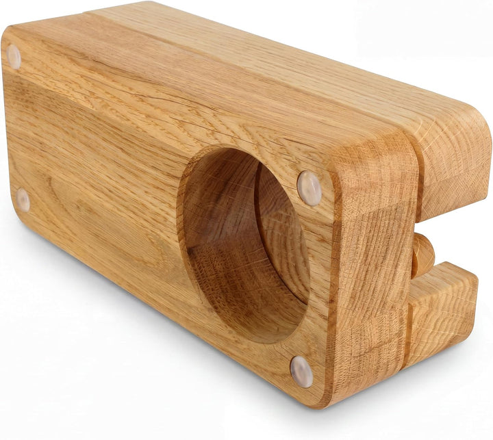 Clara Coffee Tamperstation | Tamper Station aus schönem Holz Für Siebträger: Durch Gutes Barista Zub