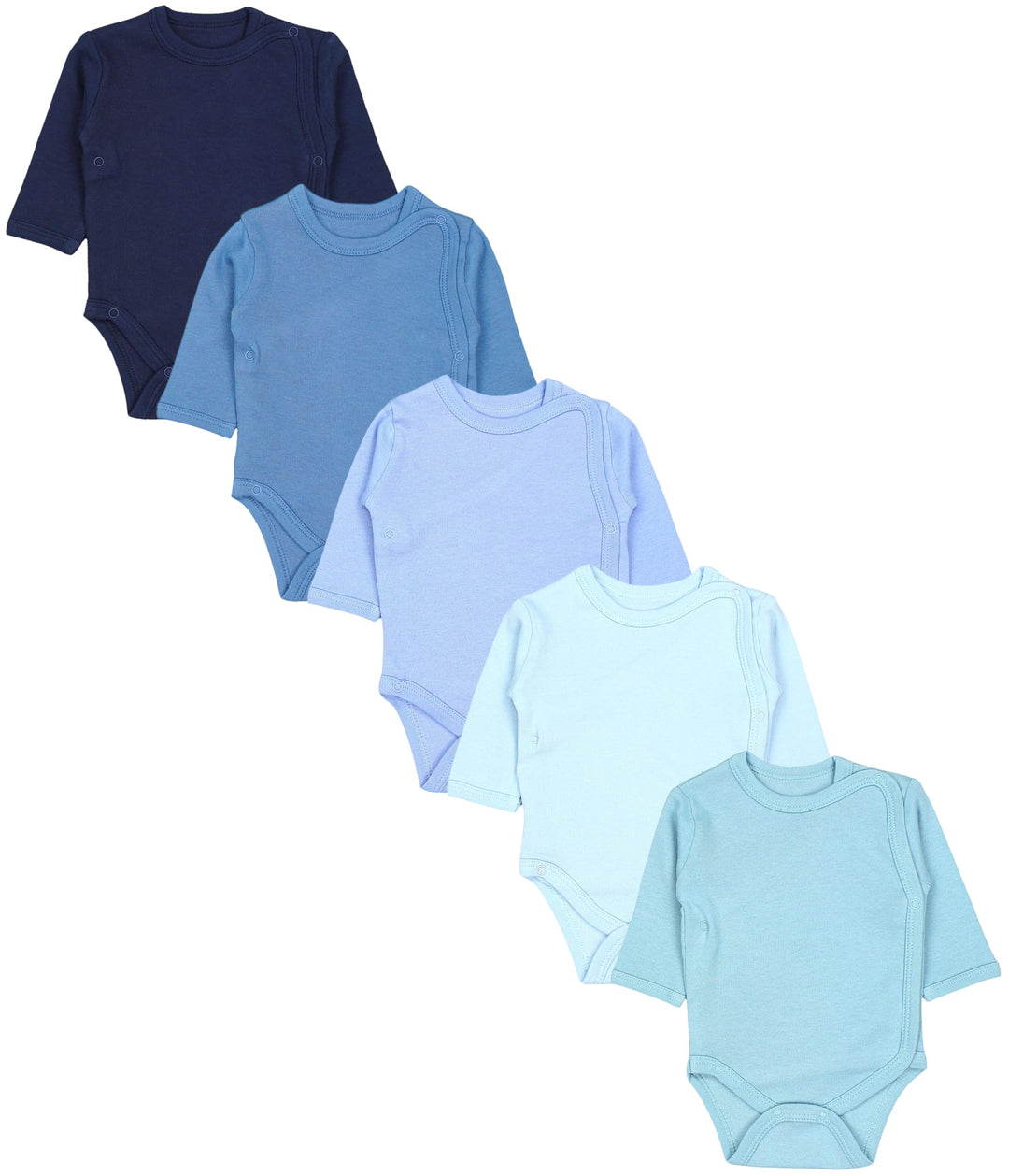 TupTam Baby Body Langarm – Wickelbody Langarm im 5er Pack aus Baumwolle für Mädchen und Jungen 56 Du
