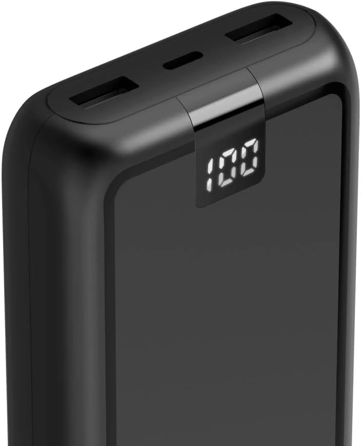 Hama Powerbank Performance 20 20000mAh (externer Akku mit 1x USB C + 2X USB A, Power Pack Zertifizie