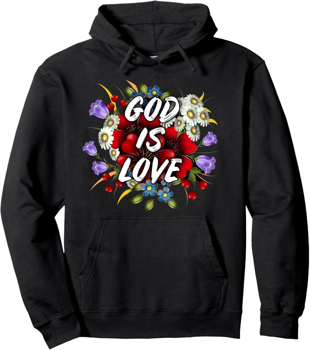 Christian Gift - God Is Love Pullover Hoodie