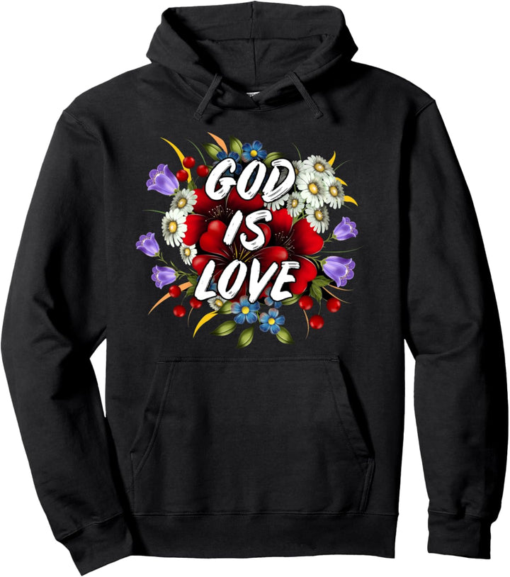 Christian Gift - God Is Love Pullover Hoodie