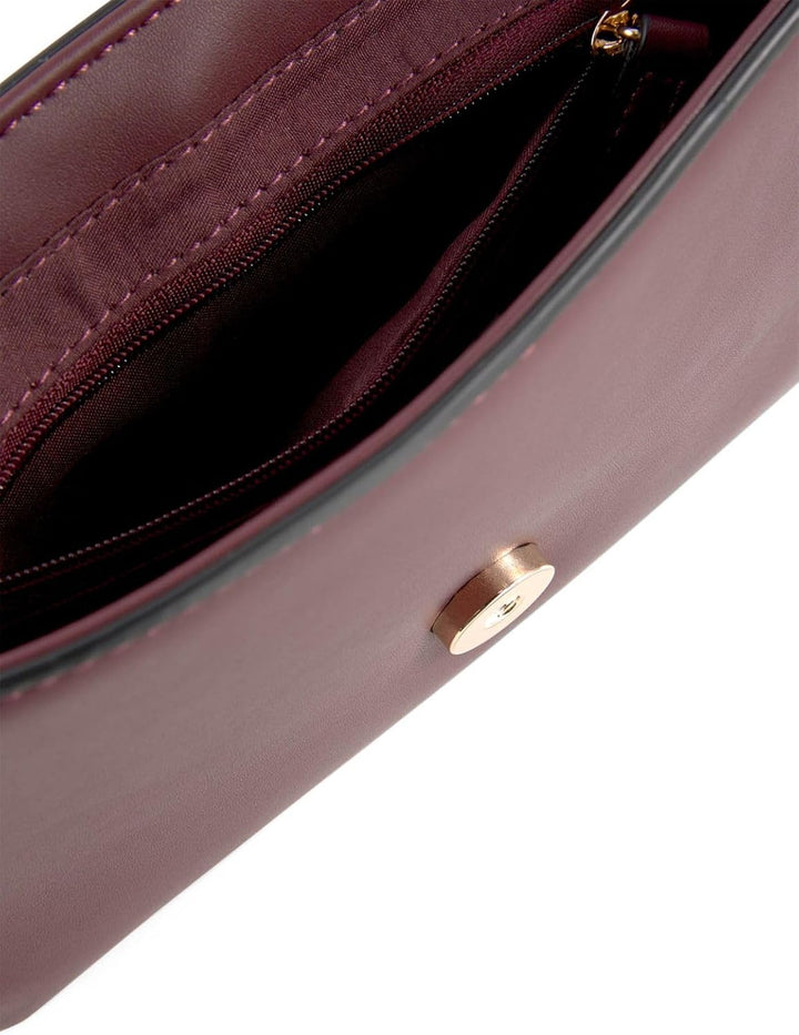TOM TAILOR Damen Henrietta Umhängetasche Mehrfarbig Rot, Mehrfarbig Rot
