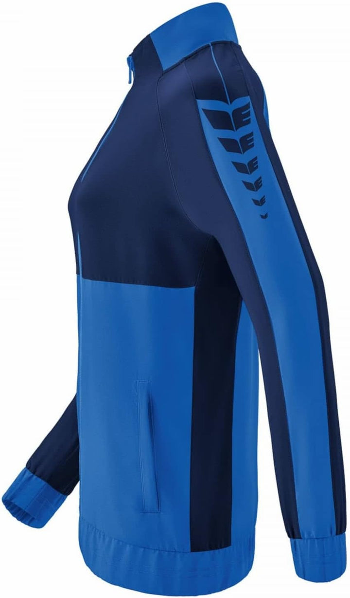 Erima Damen Six Wings Präsentationsjacke 42 New Royal/New Navy, 42 New Royal/New Navy