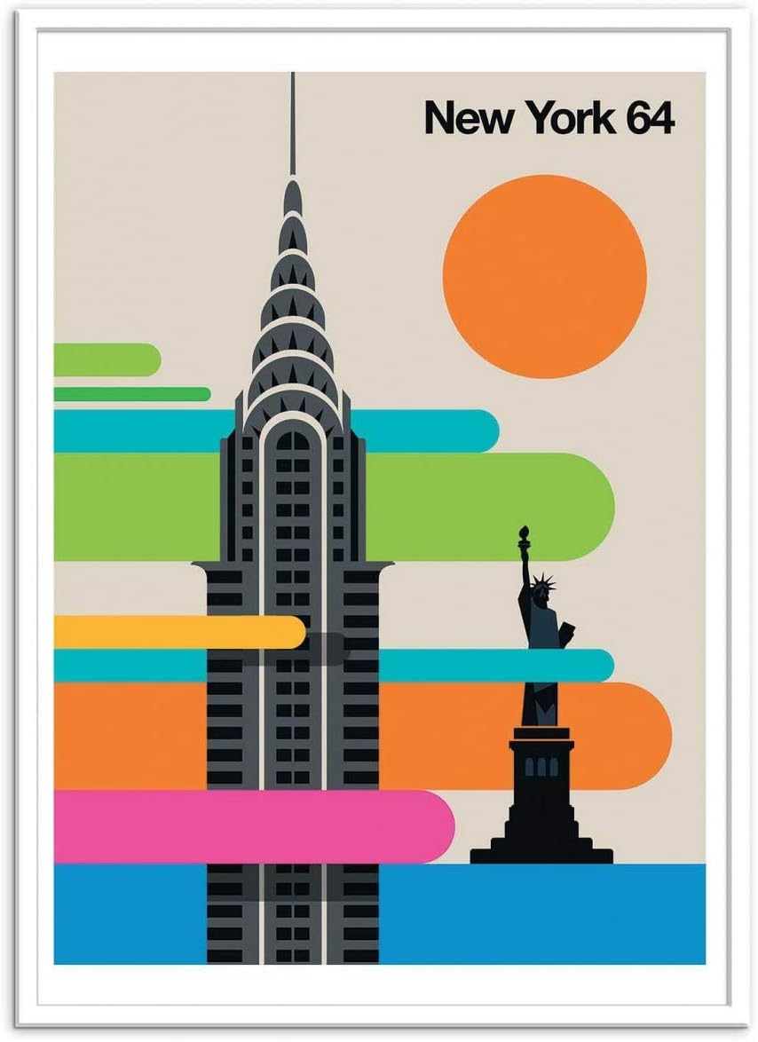 Wall Editions Art-Poster - New-York 64 - BO Lundberg