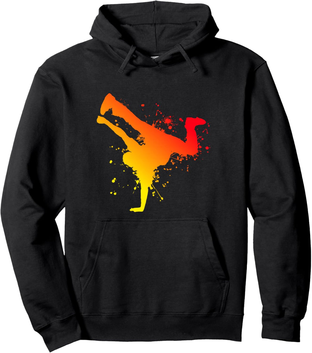 Hip Hop Break Dance Jungs Mädchen Hiphop Bboy Breakdance Pullover Hoodie