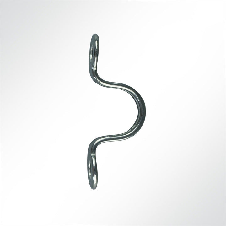 Rundsteg Fenderöse Edelstahlöse Seilflechter Öse 5,2 x 34mm 34 mm (B) Nirosta 10, 34 mm (B) Nirosta