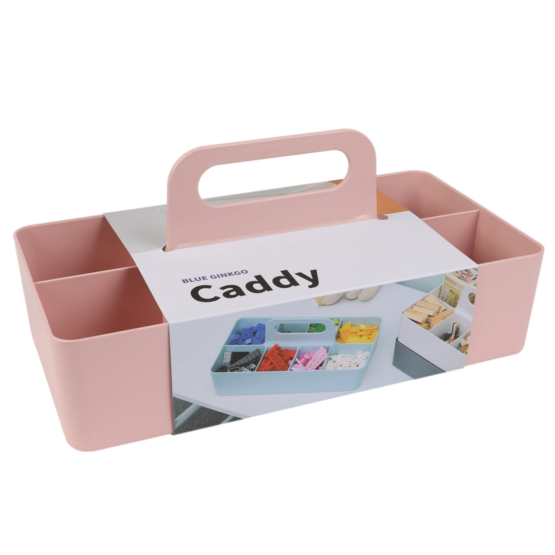 BLUE GINKGO Stapelbarer Organizer-Caddy – Tragbare Aufbewahrung aus Korea für Bad, Büro, Bastel- ode