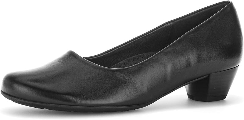 Gabor Damen Klassische Pumps, Frauen Absatzschuhe,Moderate Mehrweite (G) 37 EU 01 Schwarz, 37 EU 01