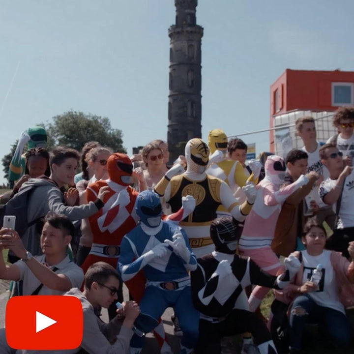 Morphsuits Power-Rangers Kostüm Gelb M, Gelb M