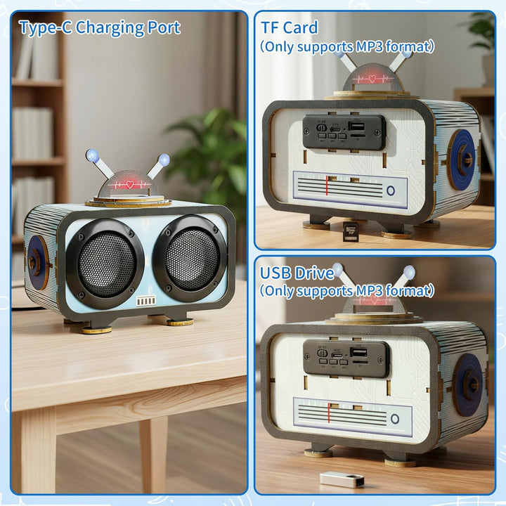 Experimentierkästen (Speaker) STEM Elektronik Bausatz – Lautsprecher zum Selberbauen mit kabelloser