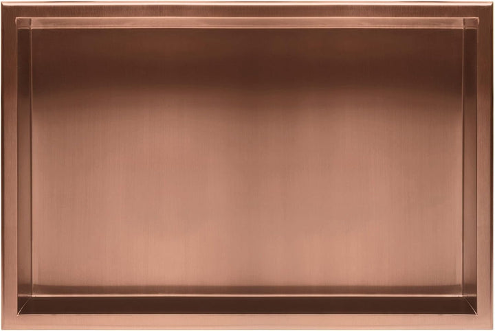 Rea - Nischenregal, 30X60, Gebürstetes Kupfer