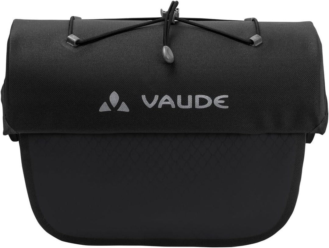 VAUDE Fahrrad Lenkertasche Aqua Box, 6 Liter Volumen, wasserdicht verschweisst Einheitsgrösse Schwar