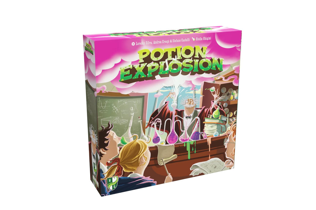 Potion Explosion Board Game | Fun & Strategic Family Game for 2-4 Players | Ages 8+ | 30-45 Min Play