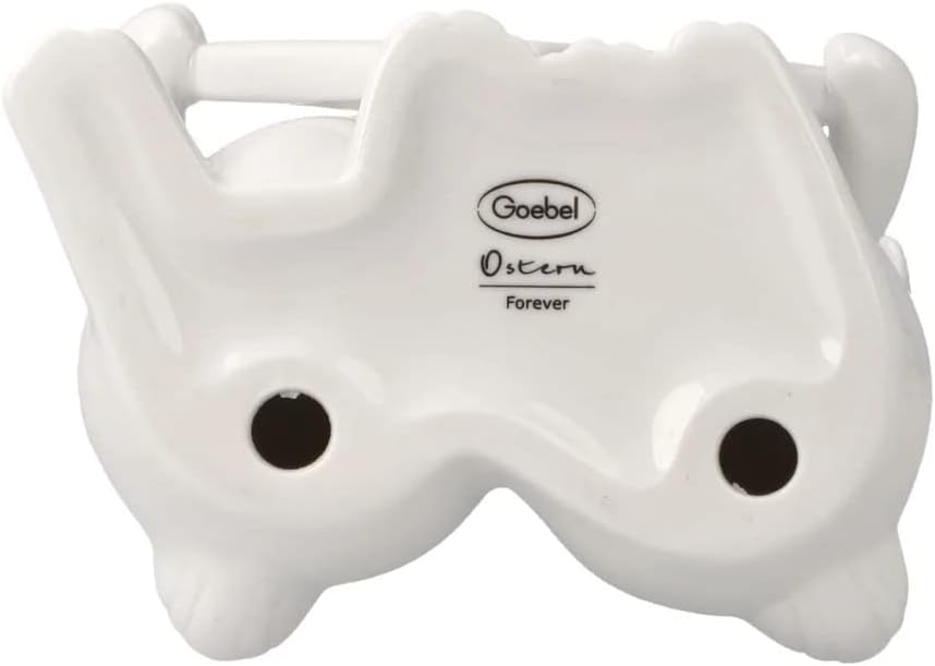 Goebel Ostern Dekofigur, Porzellan, 16 cm, Weiss, Weiss