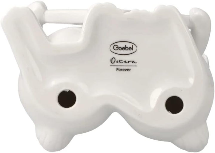 Goebel Ostern Dekofigur, Porzellan, 16 cm, Weiss, Weiss