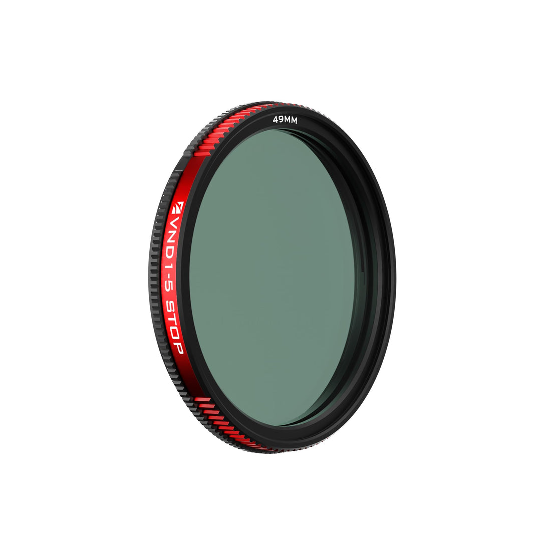 Freewell Variabler ND-Filter mit Gewinde und 1-5 Blendenstufen für Kamera – 49 mm