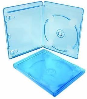 CD-Leerhüllen für Blu-Ray, 11 mm Rücken, Packung mit 10 Stück für Standard-BluRay-Hüllen