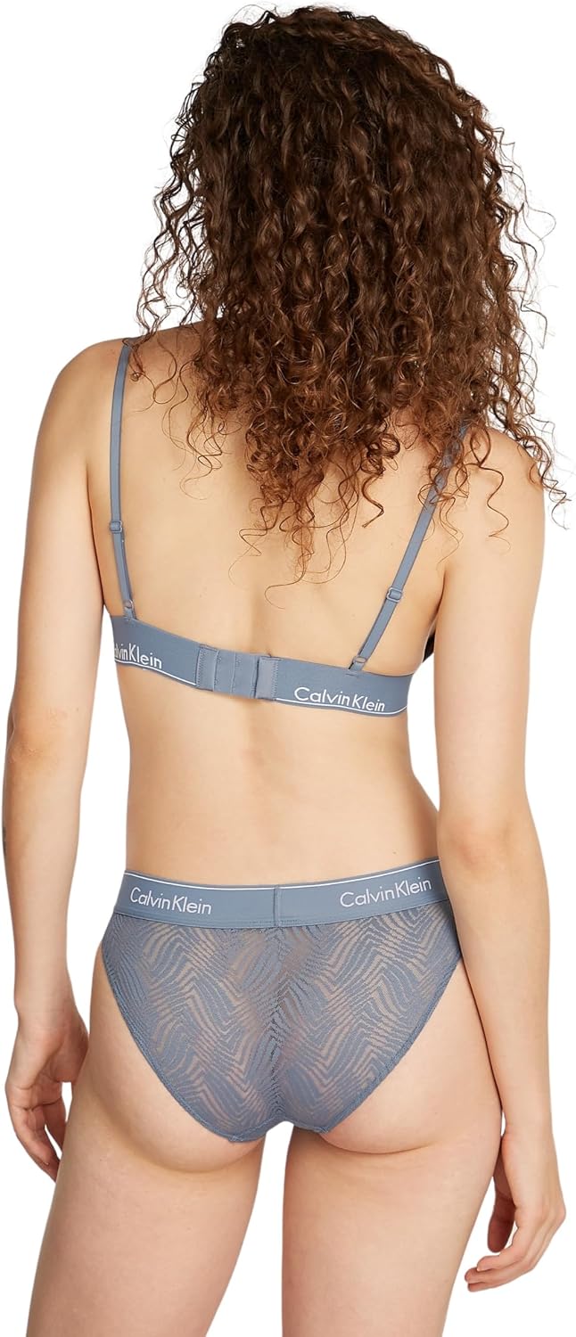 Calvin Klein Damen Slip Bikini Form Unterwäsche XL Blau (Plein Air), XL Blau (Plein Air)