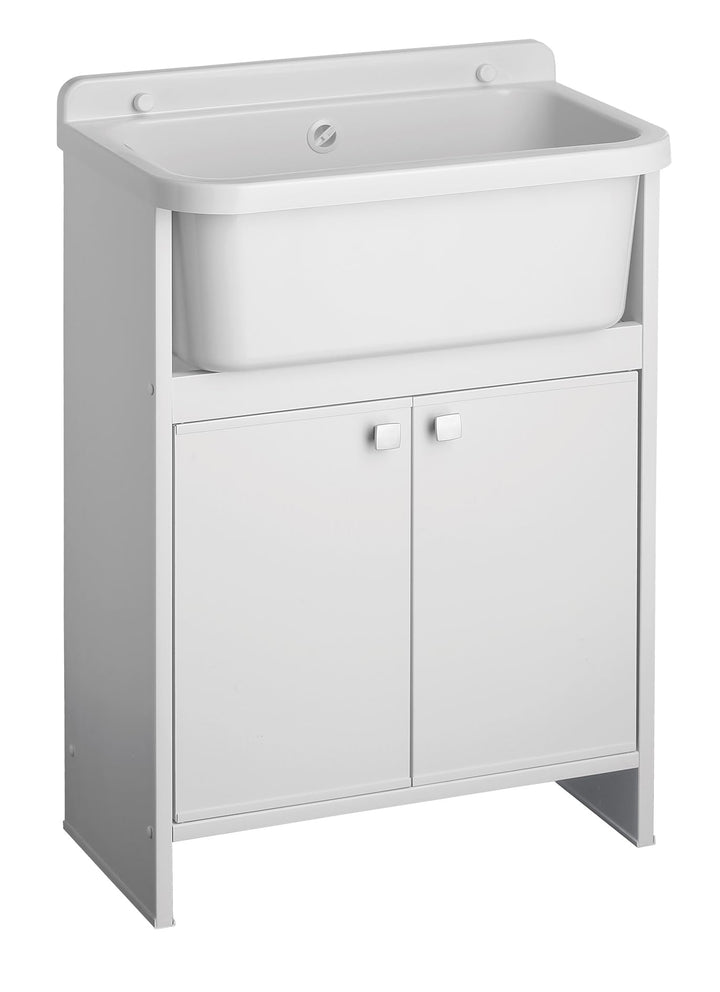 Negrari 5001PKC Spülbecken, Weiss, 55 x 35 cm