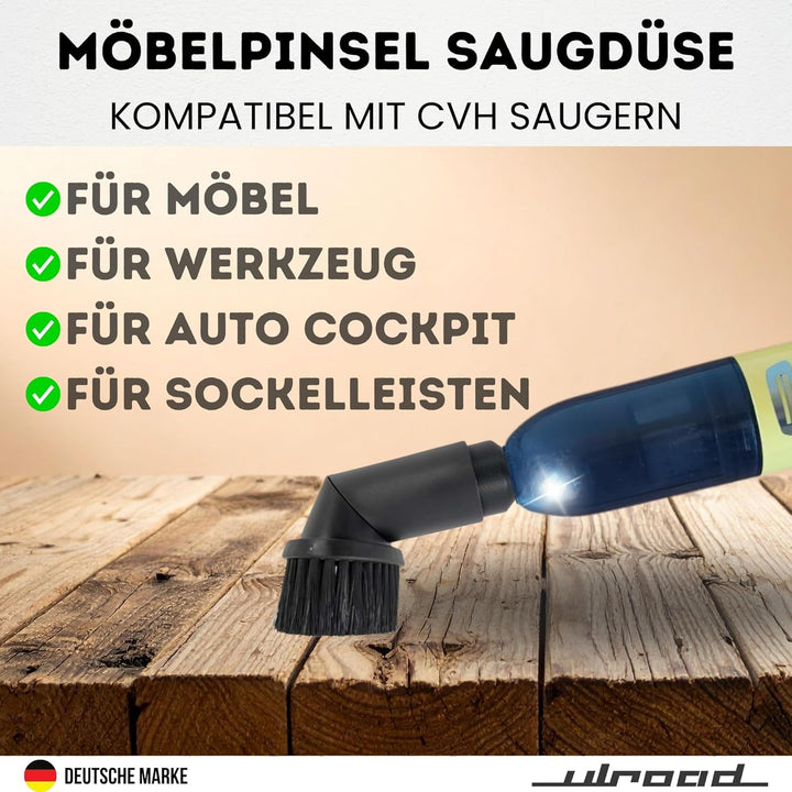 Staubsauger Düsen Set kompatibel mit Kärcher CVH Handstaubsauger HANDSAUGER I CVH1 CVH2 CVH3 Düse Bü