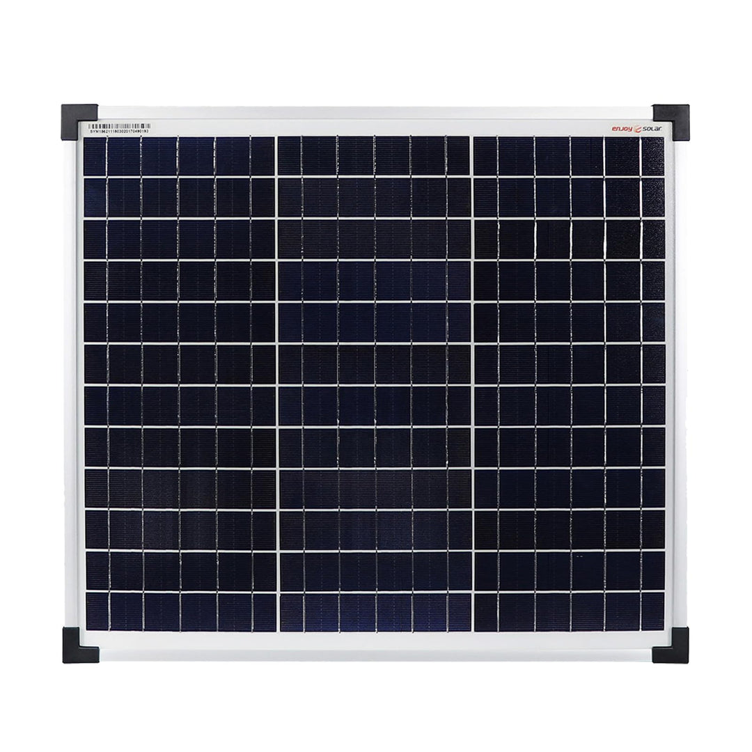 Enjoysolar Poly 30W 12V Polycrystalline Solar Panel Solar Module Photovoltaic Module Ideal for Motor