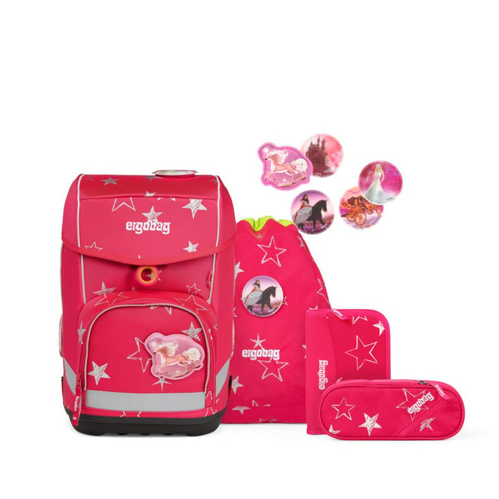 ergobag cubo Set ergonomischer Schulrucksack Klassisch 6-teilig 1. Klasse Grundschule Einheitsgrösse