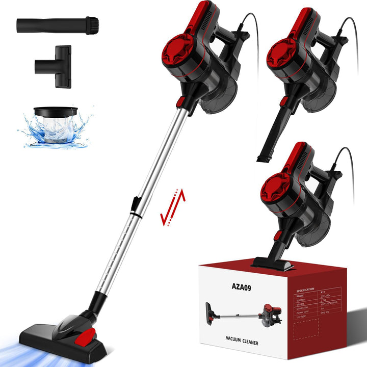 Staubsauger mit Kabel, Saugkraft Staubsauger 20000Pa, Vacuum Cleaner 5 Meter Kabel, mit H13 HEPA-Fil