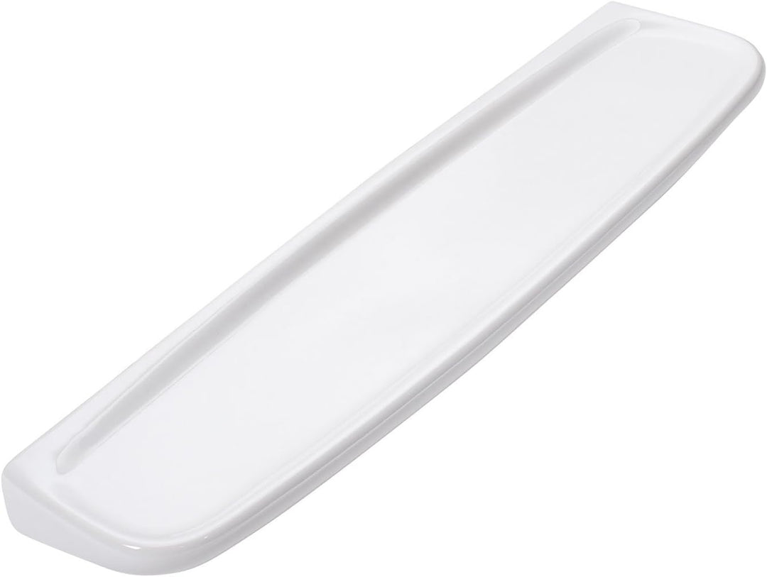 aquaSu® Badablage weiss 60 cm - Made in EU - Badregal mit Überlaufschutz - robuste Sanitärkeramik -
