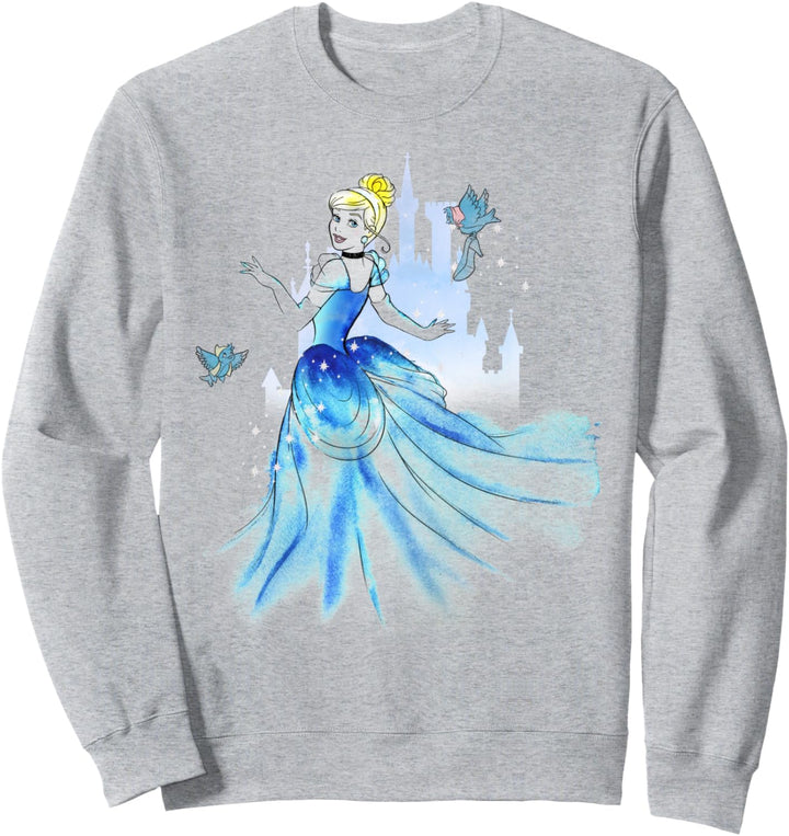 Disney Cinderella Watercolor Sketch Portrait Sweatshirt