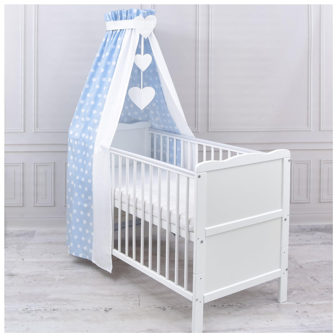 Generisch Baby Delux Babybett Himmel Betthimmel Baumwolle Baldachin für Babybett Kinderbett Wiege St