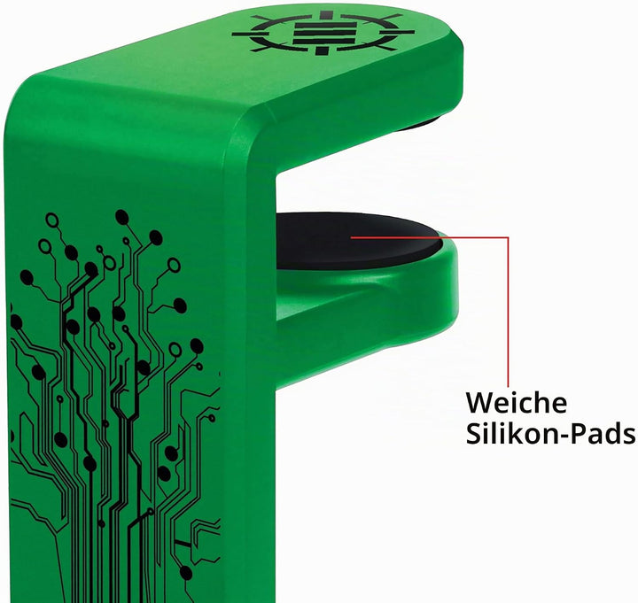 ENHANCE PC Gaming Headset Kopfhörer Halterung Hanger Mount Kopfhörer Stand mit verstellbaren & Schwe