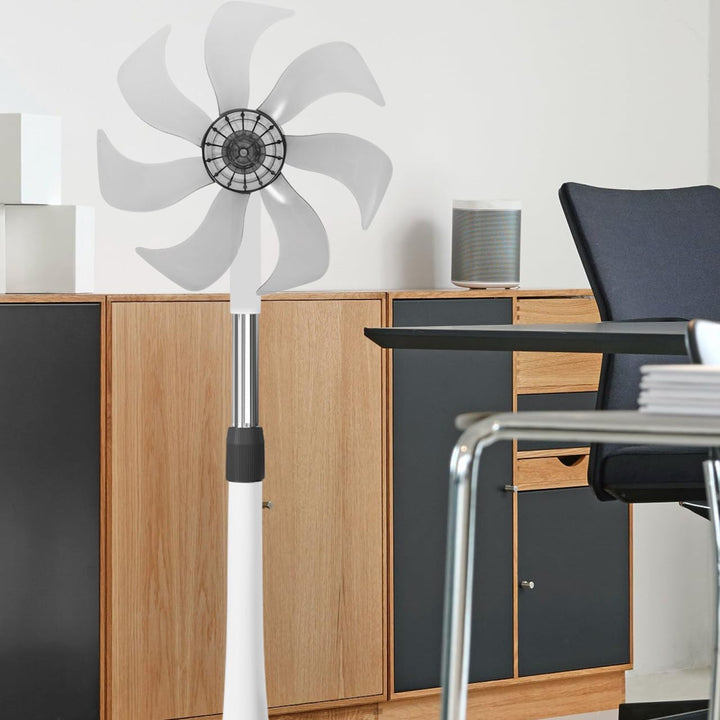 WOONEKY Lüfterblätter Design Ersatzteile Für Tischventilator Und Standventilator Leise Und Langlebig