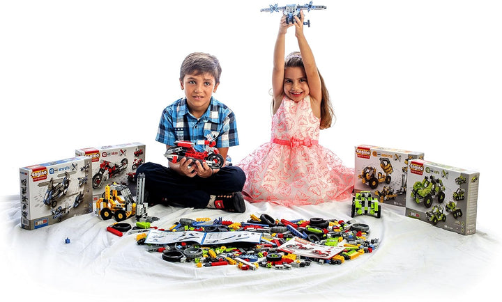 Engino-INVENTOR 1631 - Konstruktionsbausatz 16 in 1 Autos